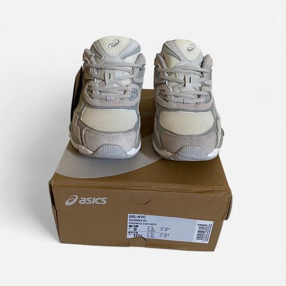 ASICS Gel-NYC Cream Cloud Grey - size 9 M/ 10.5 W / 42.5 EUR - Picture 4 of 6